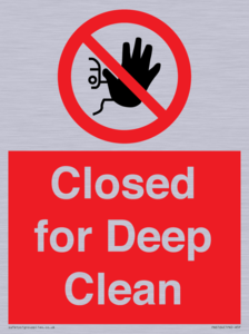 Closed for Deep Clean